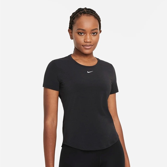NIKE Black Dri Fit Running T Shirt Short Sleeve Top ✨ 50% OFF BUNDLES ✨ - Picture 1 of 8
